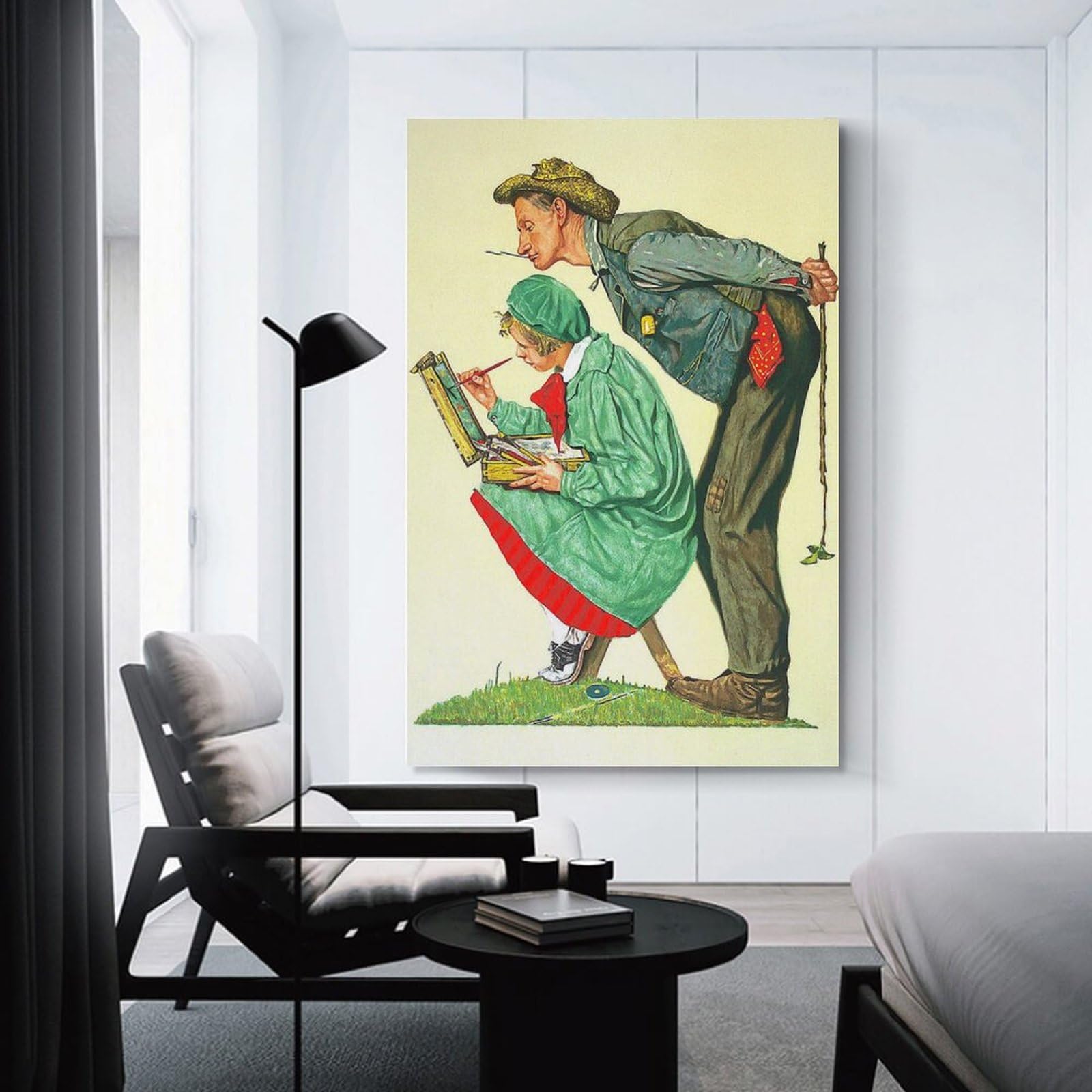 Amazon.co.jp: Norman Rockwell ノーマン・ロックウェル 絵画 ポスター